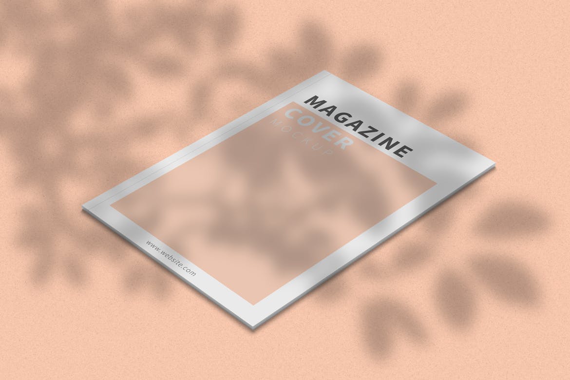 十款多角度预览A4杂志封面样机 A4 Magazine Cover Mockup 10 PSD Files设计素材模板