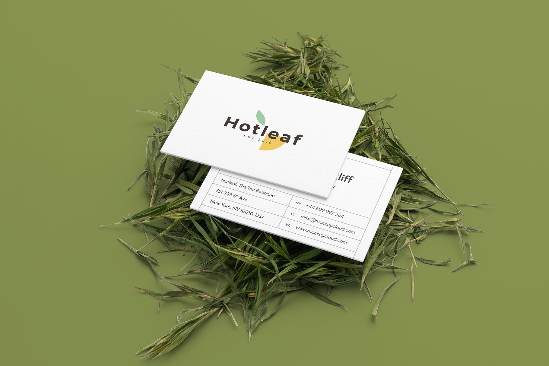 茶叶品牌VI视觉设计效果图样机模板v2 Hotleaf – Teahouse Branding Mockups Vol 2设计素材模板