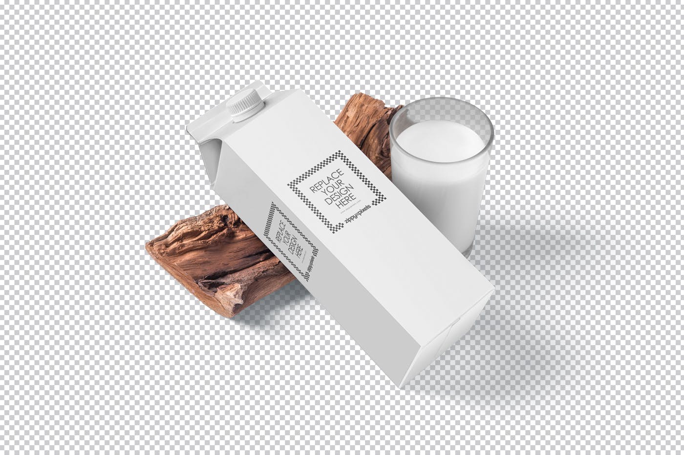 纸盒包装外观设计效果图样机 Juice Carton Box Packaging Mockups设计素材模板