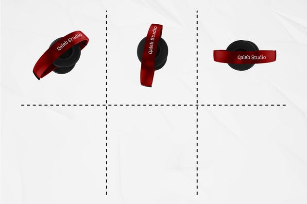 音乐头戴耳机样机套装 Headphones Mockup Kit设计素材模板