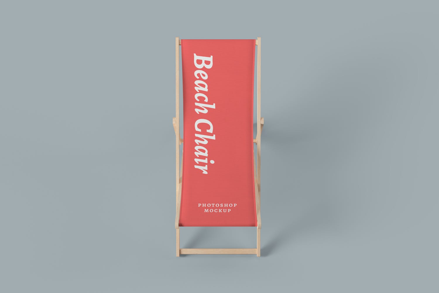 沙滩椅Logo&广告设计样机 Beach Chair Mockups设计素材模板