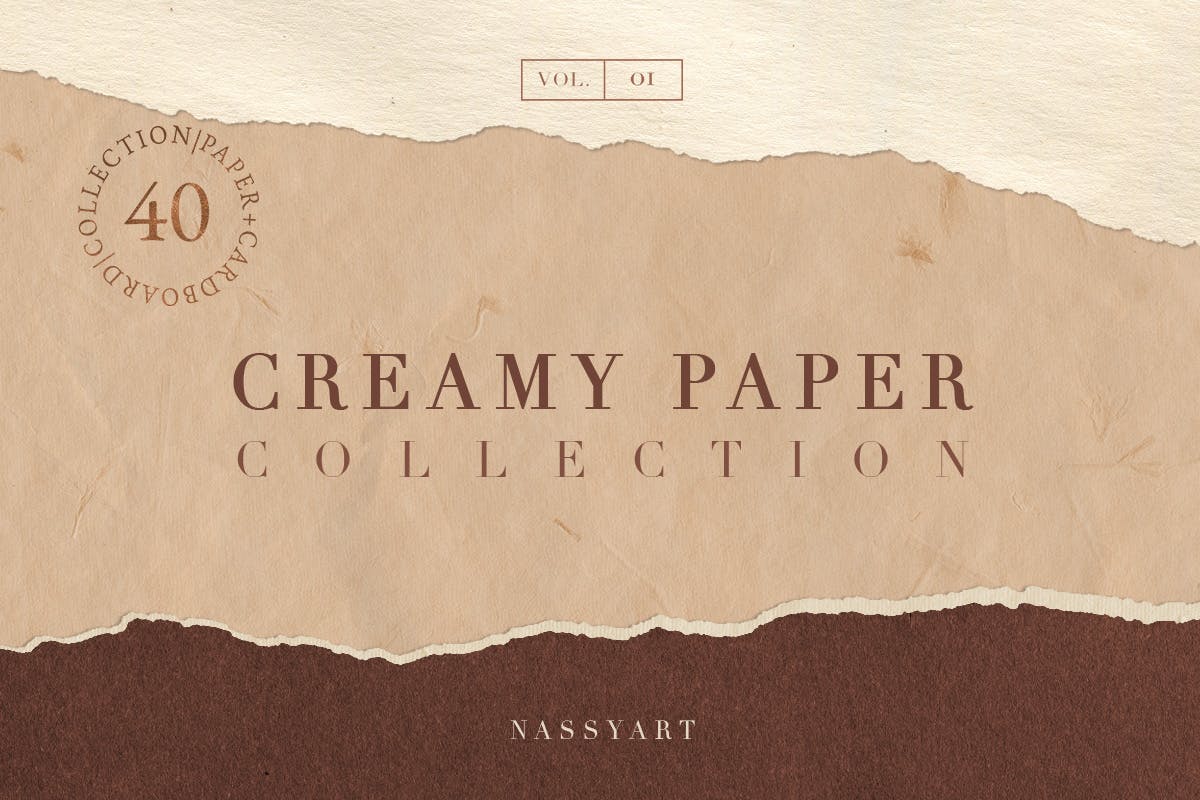复古粗糙纸张纹理素材 Grunge Creamy Paper Textures设计素材模板
