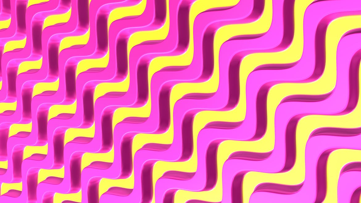 波浪高清背景图素材 Colorful Waves Backgrounds设计素材模板