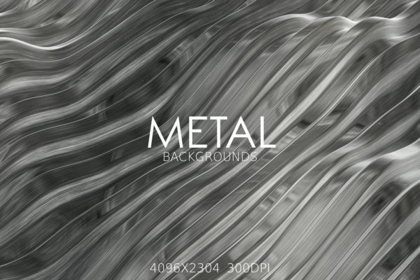 拉丝金属背景图素材 Metal Backgrounds