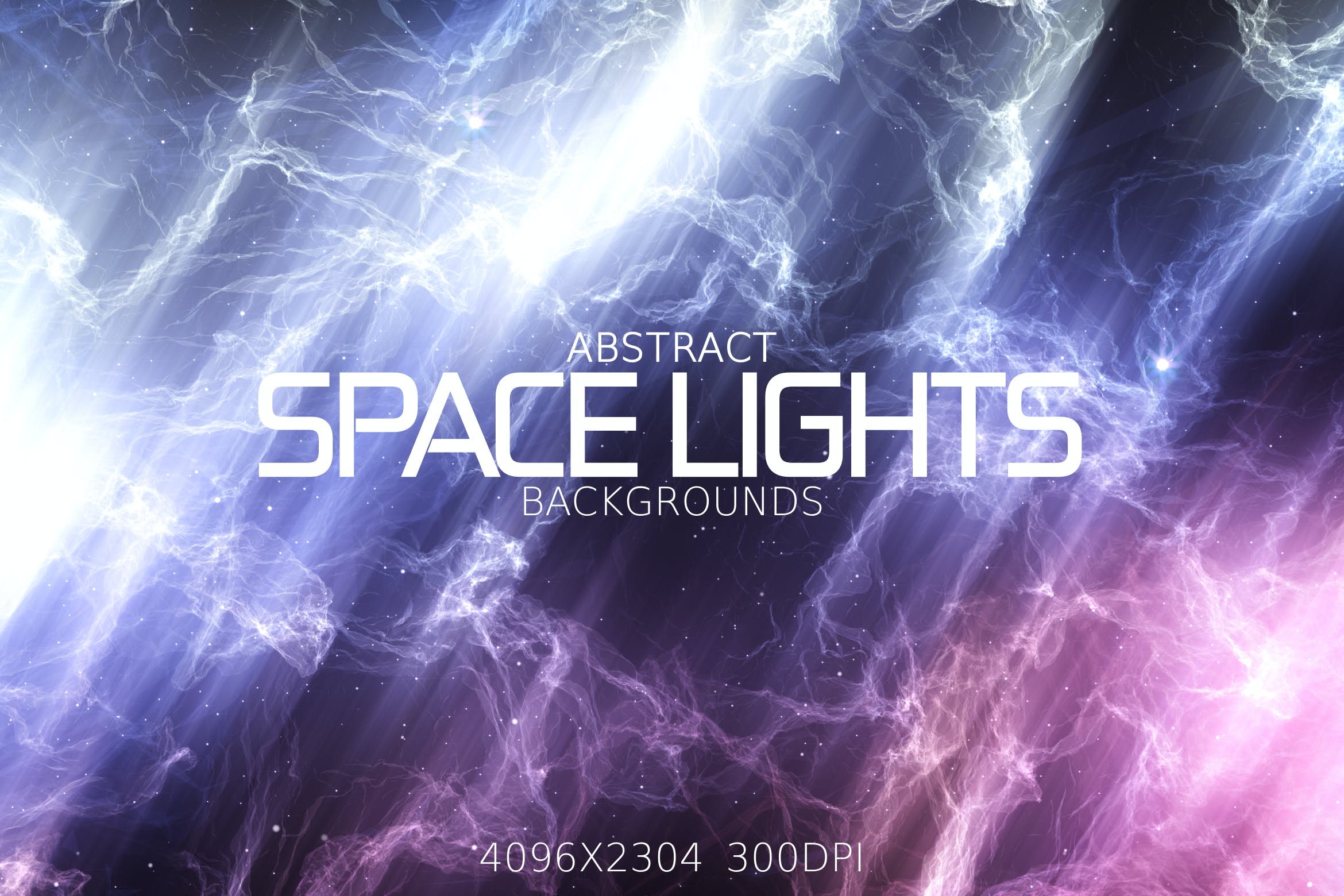 抽象灯光背景图素材 Abstract Space Lights Backgrounds设计素材模板