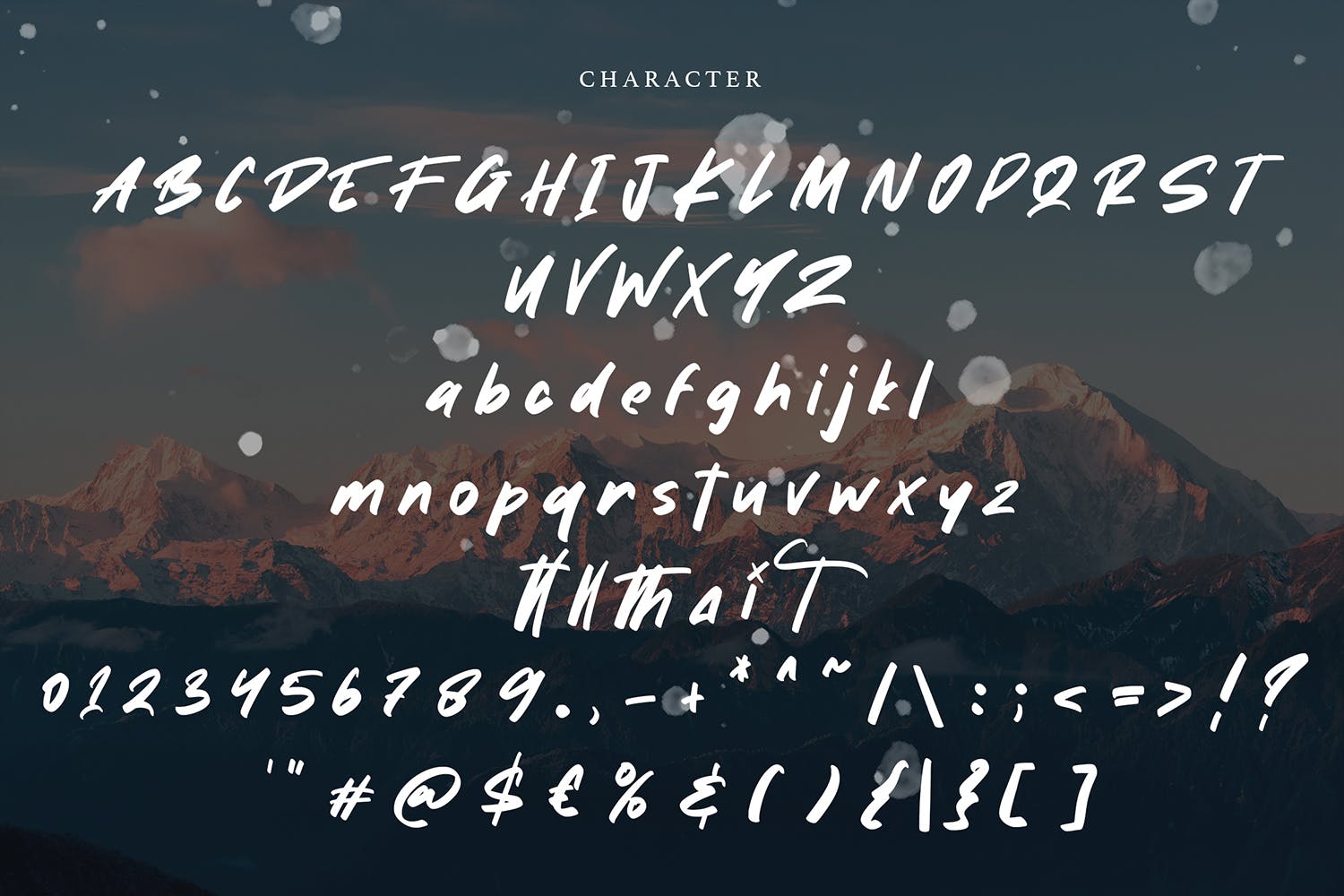 标志设计英文手写字体素材 Filling station | Marker Font设计素材模板