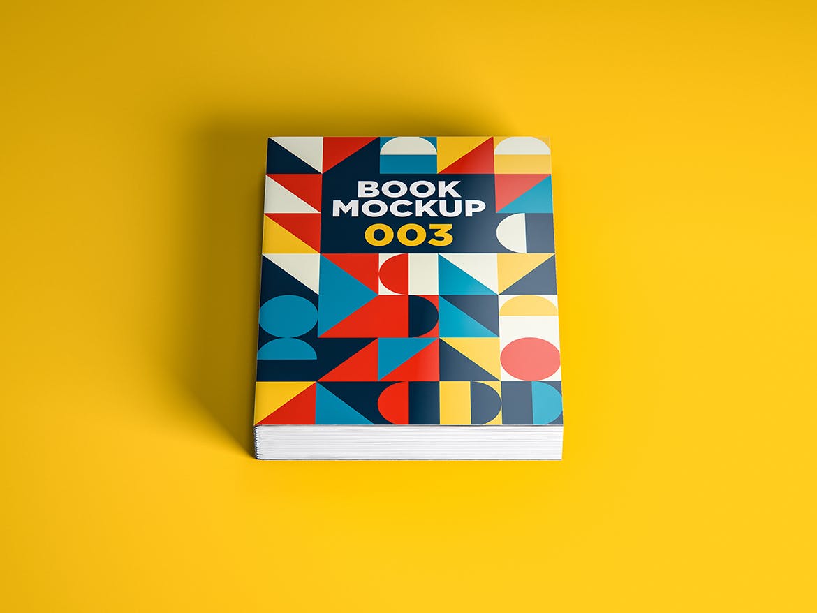 书籍封面设计样机模板V.3 Book Mockup 003设计素材模板