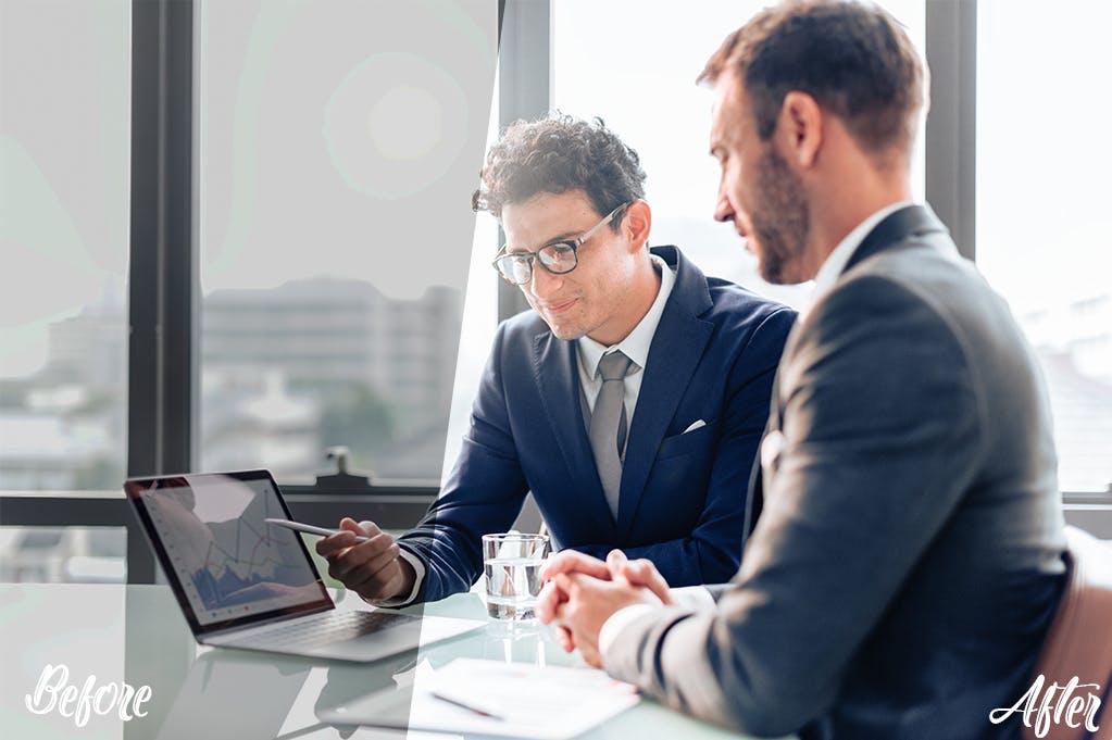 商务会议风格照片处理Photoshop动作 Corporate Photoshop actions设计素材模板