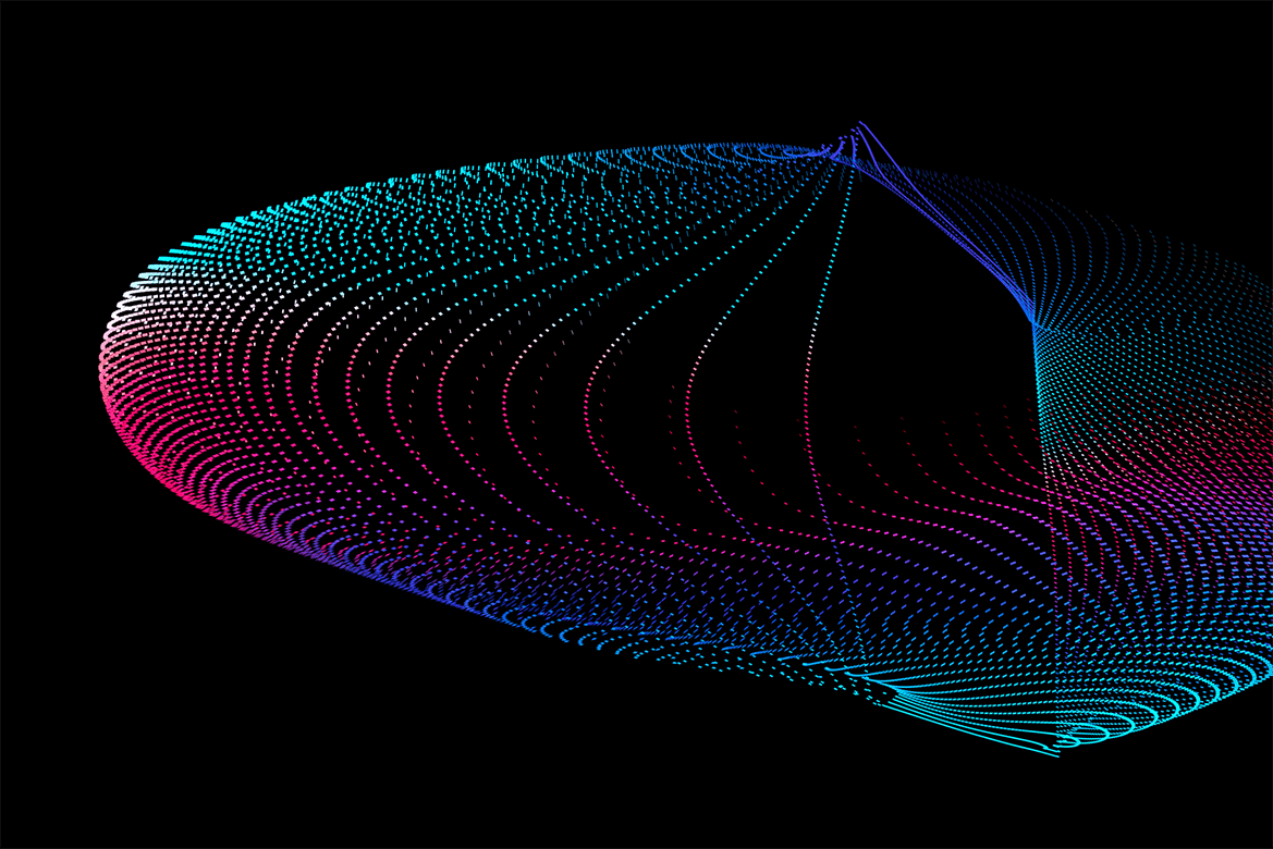 几何图形数据霓虹灯风格矢量背景图素材 GEO_NEON Vector Pack设计素材模板