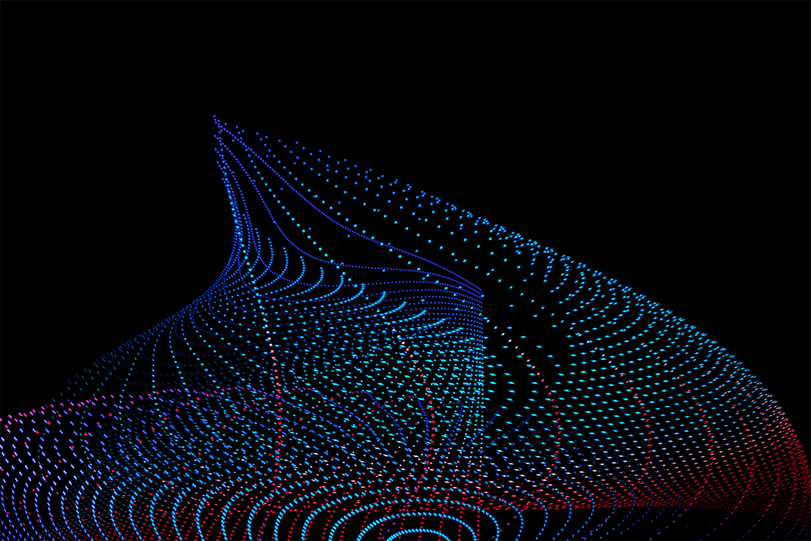 几何图形数据霓虹灯风格矢量背景图素材 GEO_NEON Vector Pack设计素材模板