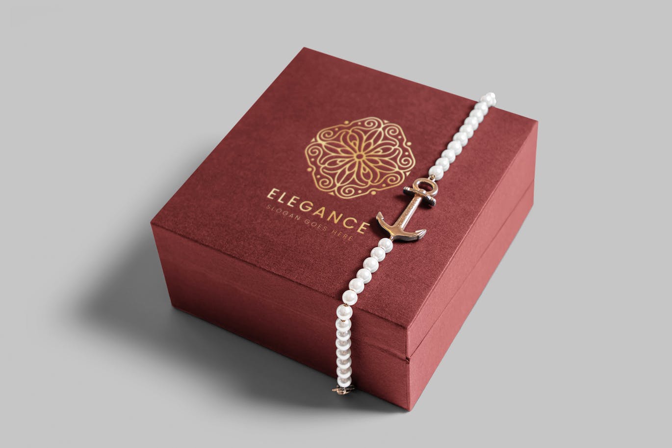 珠宝设计包装盒图样机模板 Jewelry Packaging Box Mockups设计素材模板