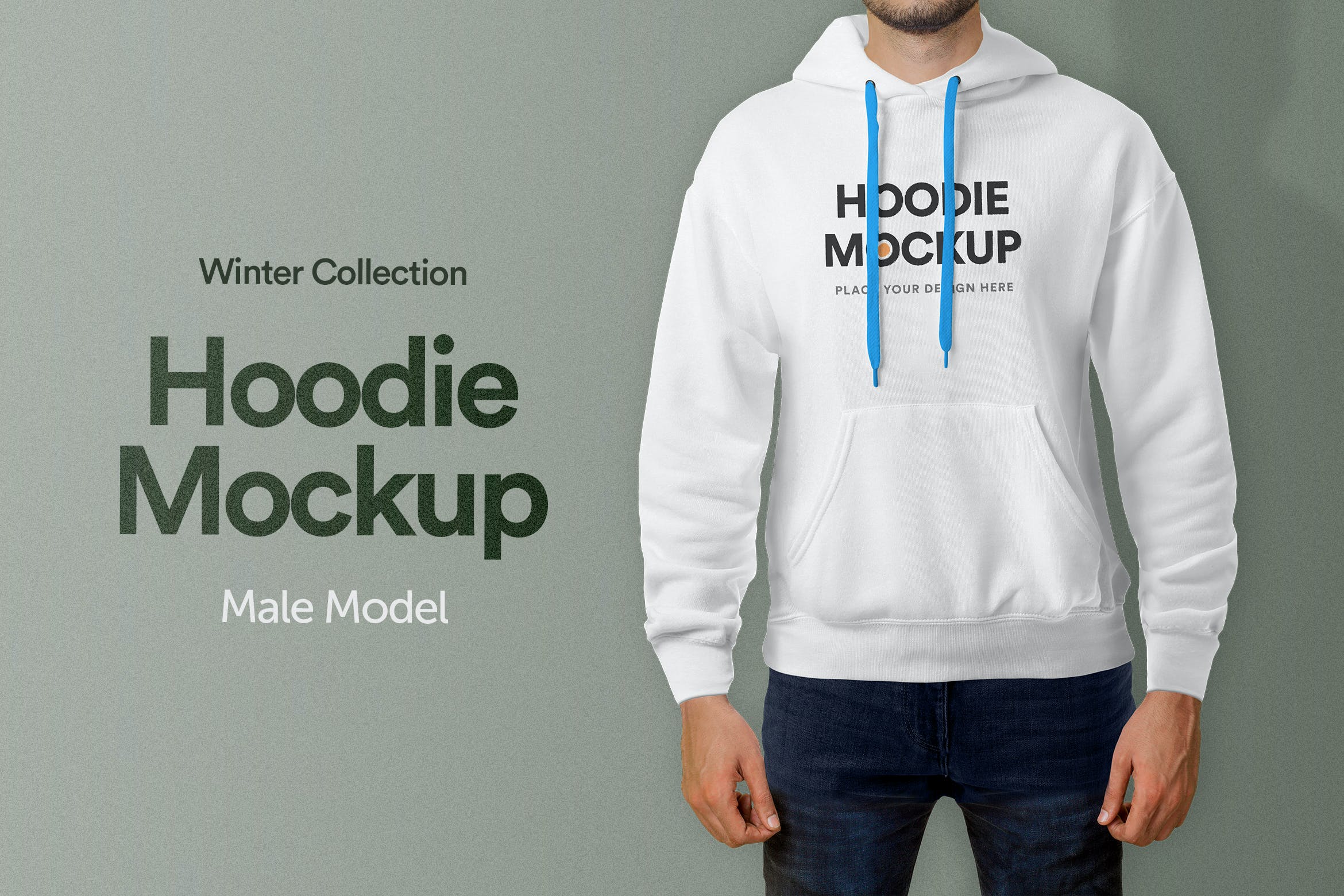连帽衫设计样机模板v1 Hoodie Mockup Vol 01设计素材模板