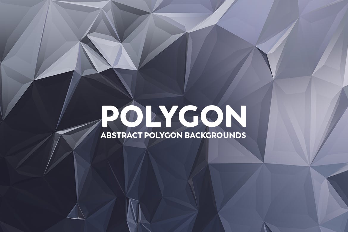 多边形抽象镜面背景图素材v2 Abstract Polygon Backgrounds设计素材模板