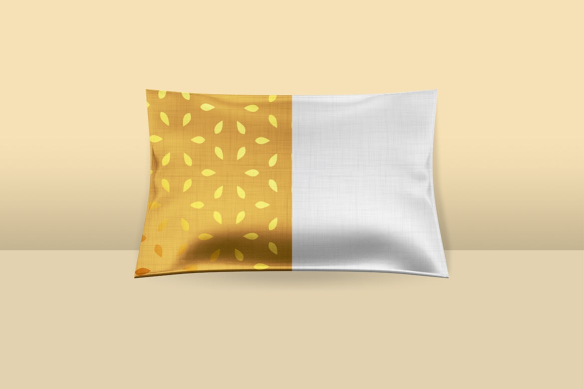 金色高级质感枕头图案设计样机 Premium Pillow Mockup Pro设计素材模板