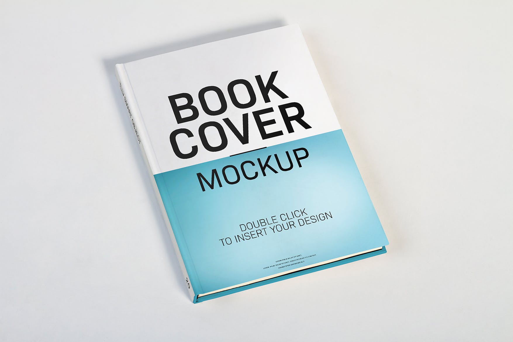 精装书设计硬底封面样机模板 Hard Cover Book Mockup设计素材模板