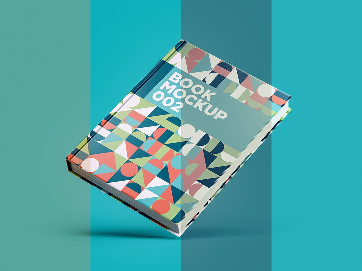 书籍封面设计图书样机模板v2 Book Mockup 002设计素材模板