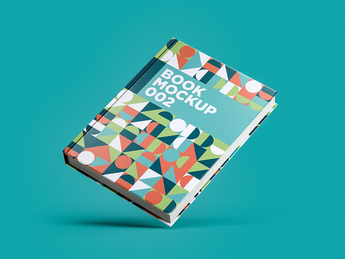 书籍封面设计图书样机模板v2 Book Mockup 002设计素材模板