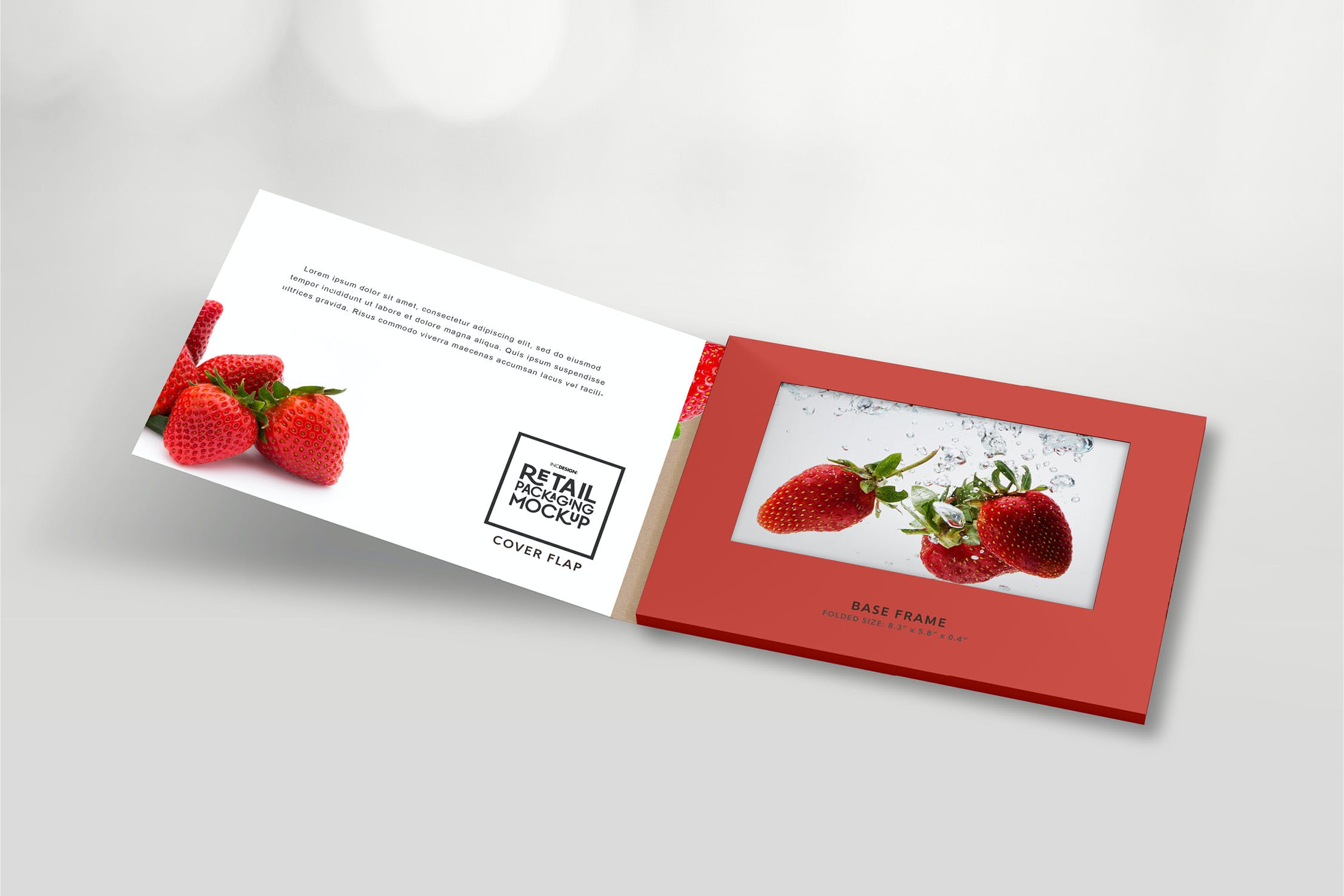 包装设计零售光盘包装手册样机 Retail Video Wrap Brochure Packaging Mockup设计素材模板