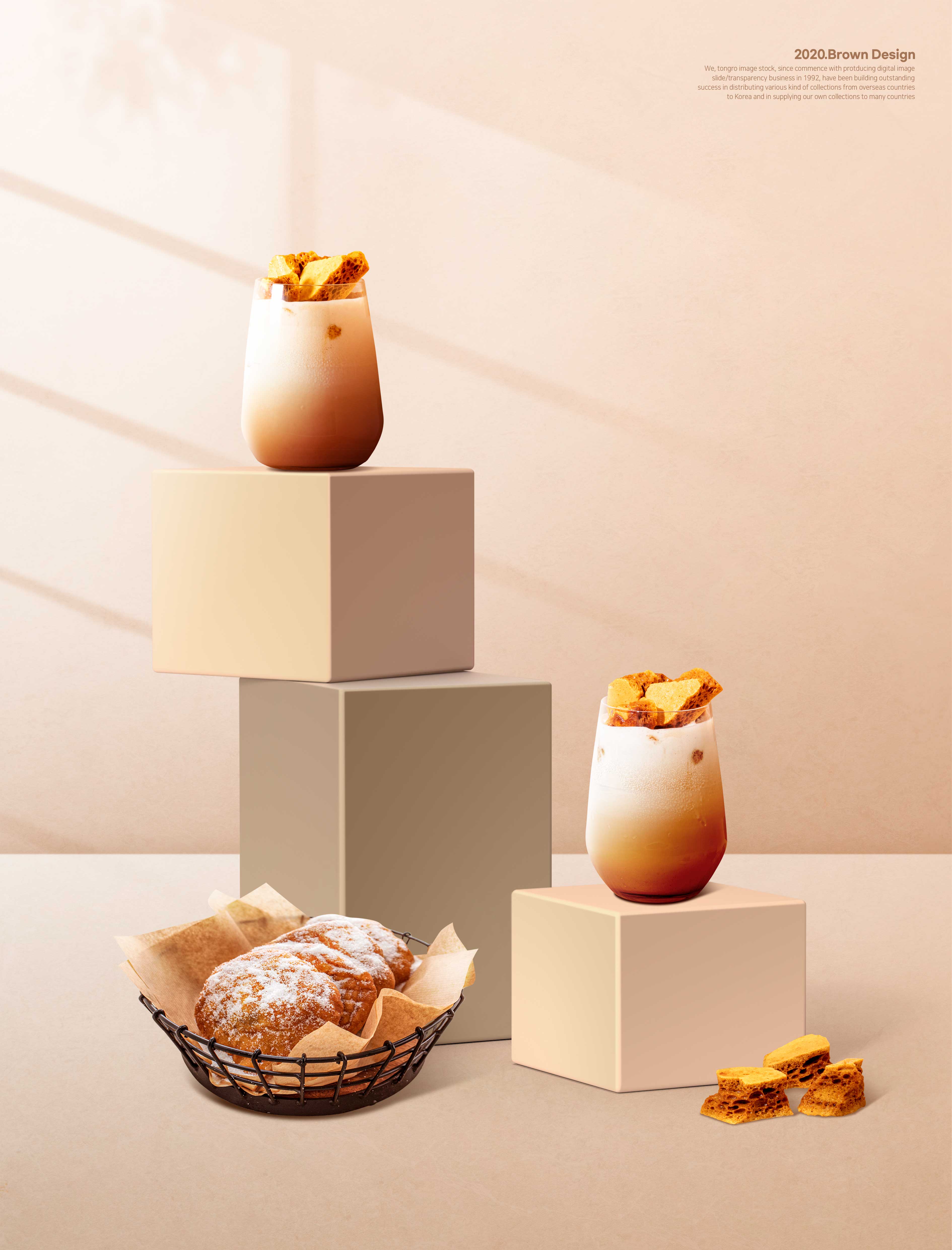 食品广告面包糕点海报设计韩国素材设计素材模板