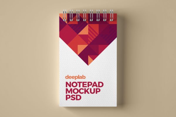 笔记本&活页记事本品牌设计样机 Notepad Branding Mockup