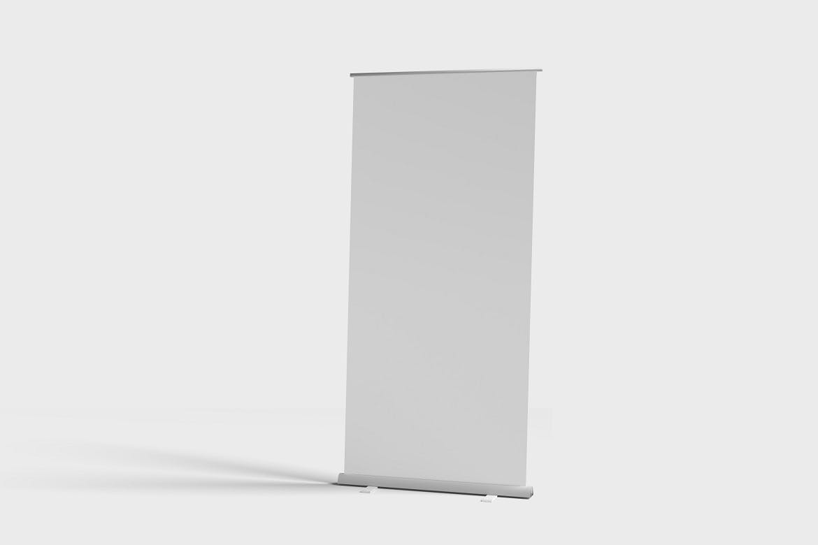 展架广告易拉宝设计样机v3 Roll Up Banner Mockups V.3设计素材模板