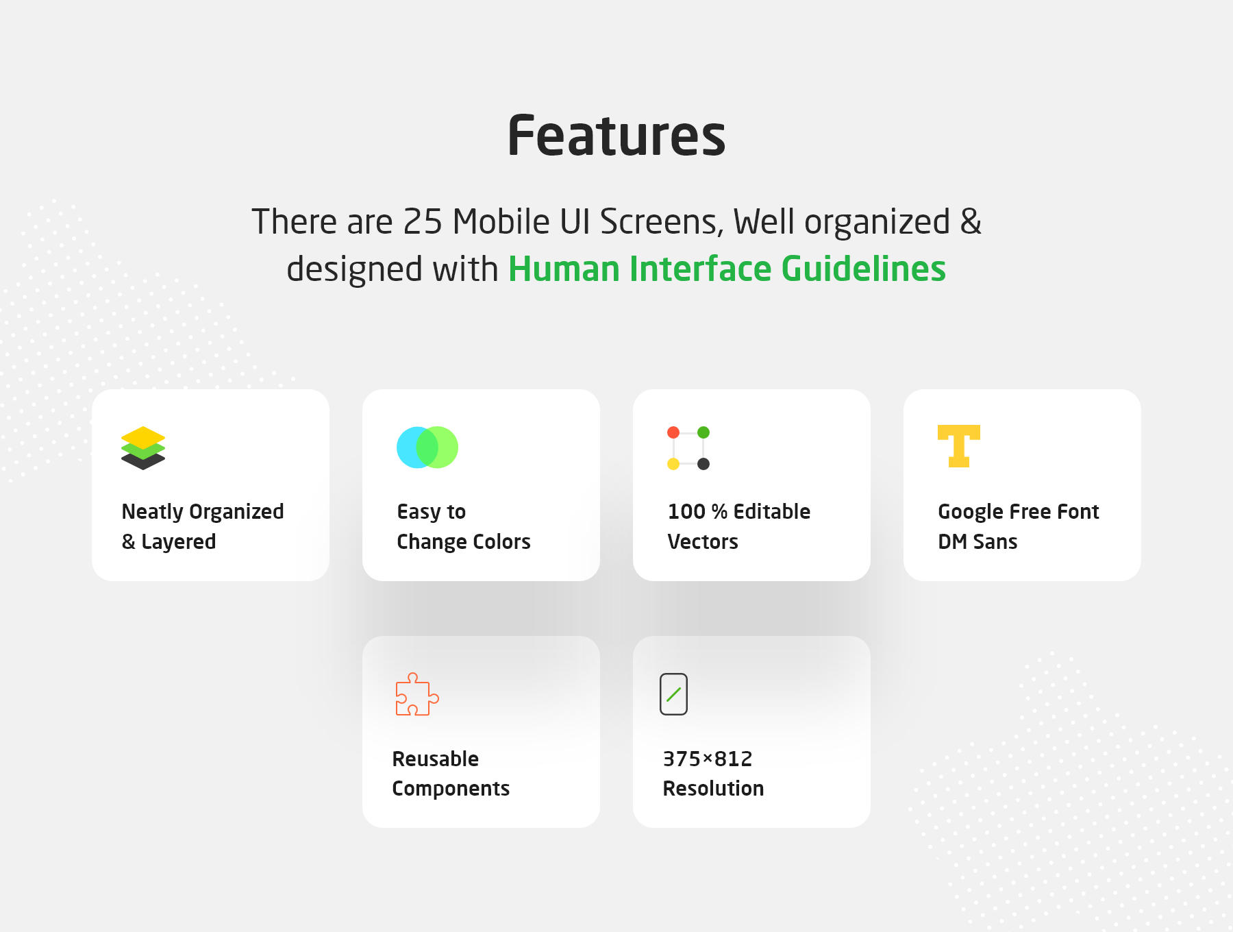 饮食健康计划App应用iOS UI套件设计素材模板