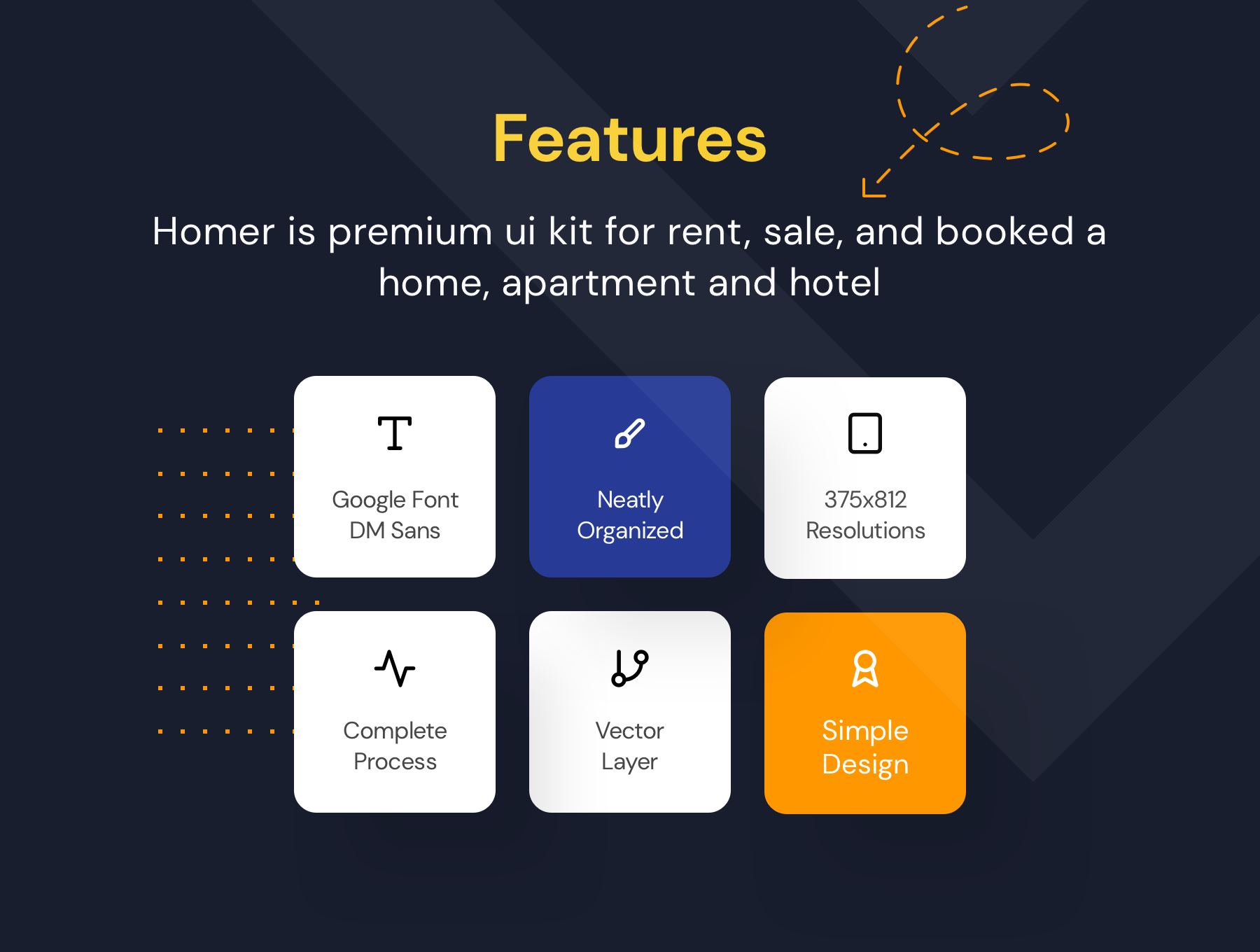 公寓/旅馆App应用程序UI套件设计素材模板