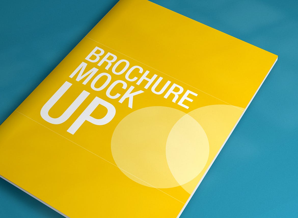 杂志/目录/产品手册效果图样机模板 Brochure Mockup设计素材模板